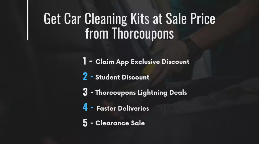 Get Car Cleaning Kits at Sale Price: Temu Codes & Coupons on Thorcoupons