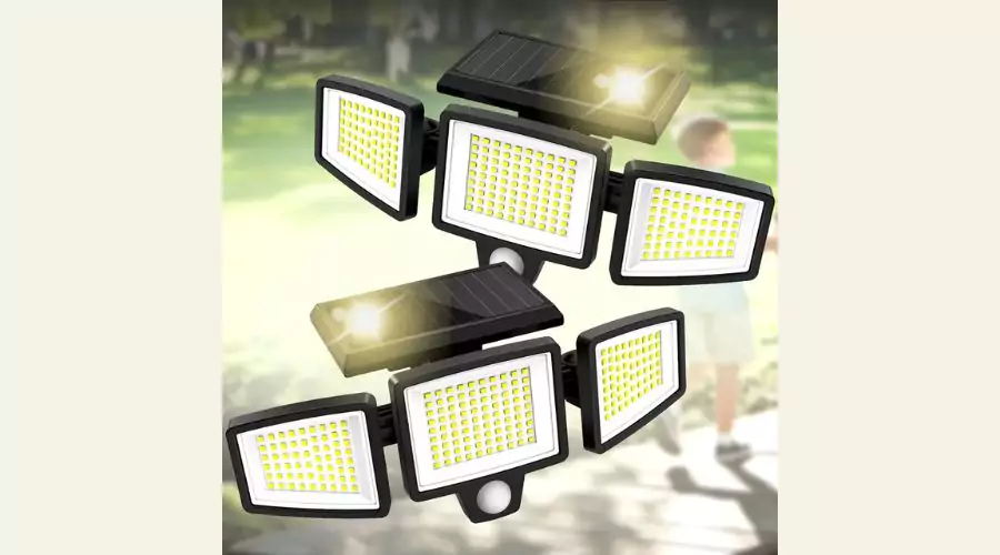 Solar Outdoor Lights, with Remote Control