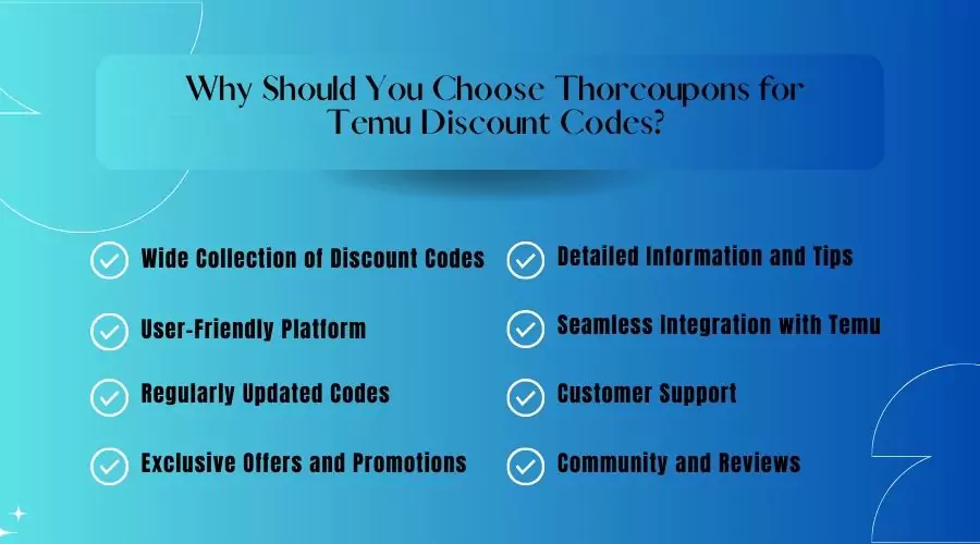 Why Should You Choose Thorcoupons for Temu Discount Codes?