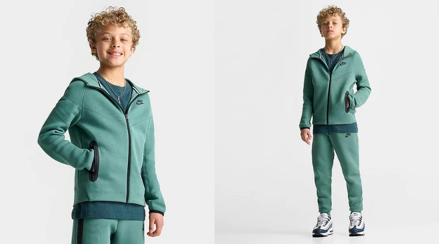 Boys’ Nike Sportswear Tech Fleece Full-Zip Hoodie