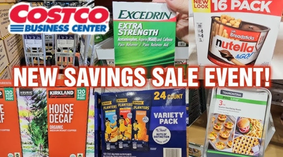 Top Categories for the Costco Saving Event