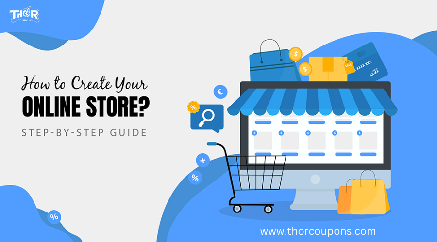 how to create an online store