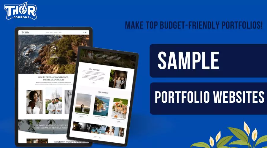 Sample Portfolio Websites: Learn & Make Top Budget-Friendly Portfolios!