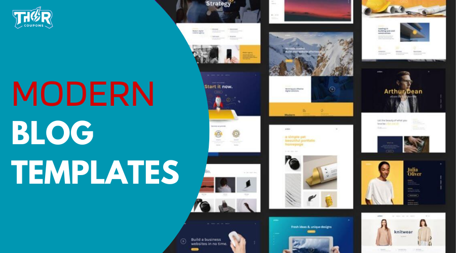 Modern Blog Templates: From Basic To Bold One For Every Niche!