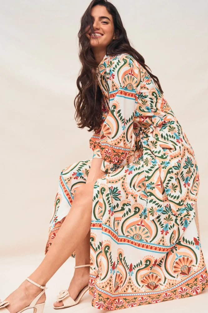 Clara Cotton Shirt Dress