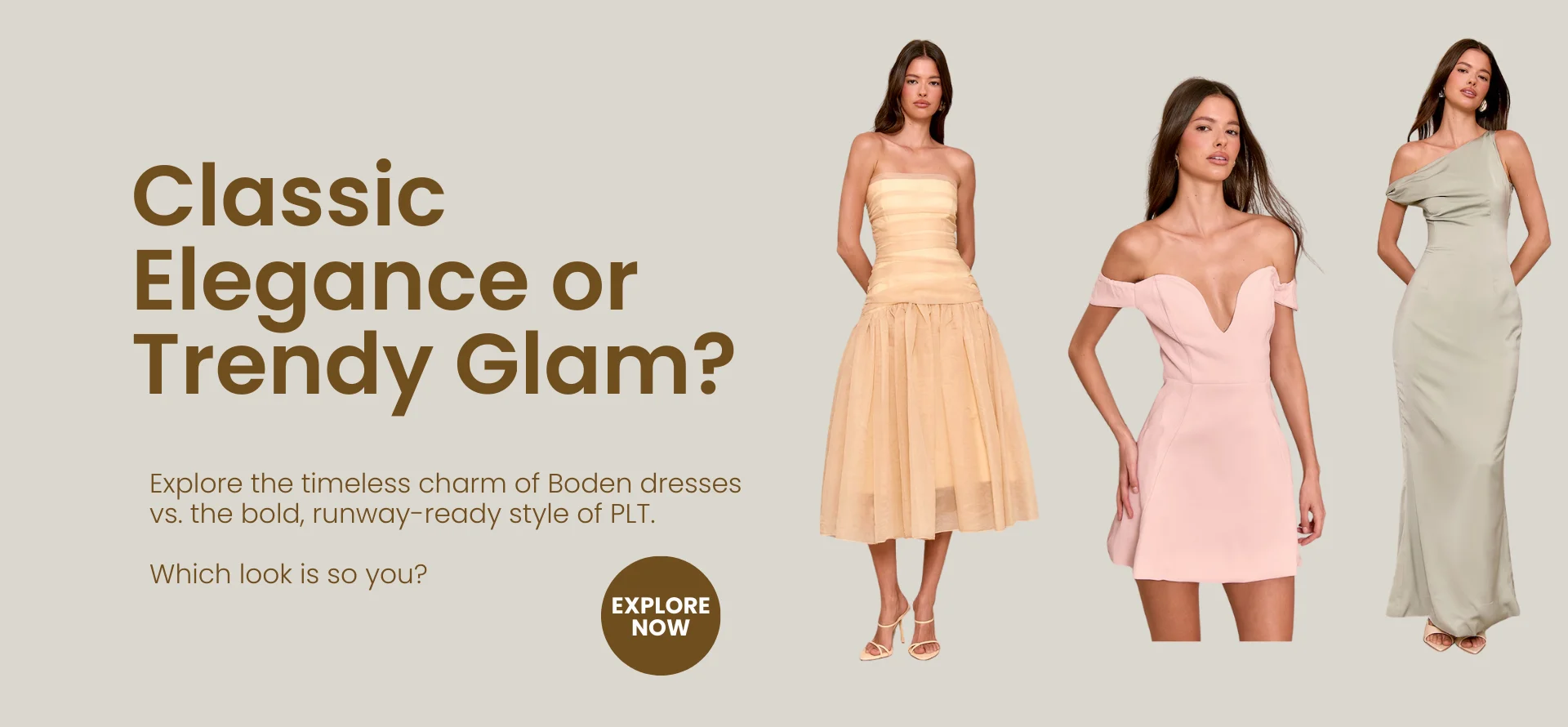 Classic Elegance or Trendy Glam