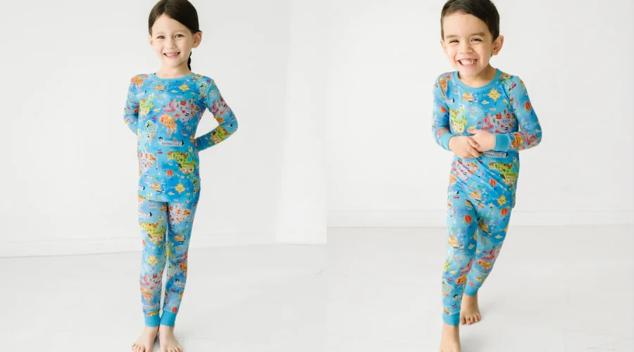 Around The World Two-Piece Pajama Set