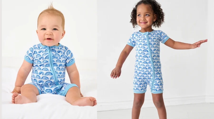 Blue Rainbows Shorty Zippy