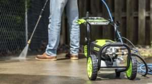 Outdoor pressure washers