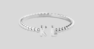 personalized initial rings | Thorcoupons