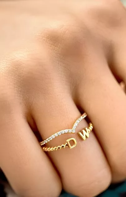 personalized initial rings | Thorcoupons
