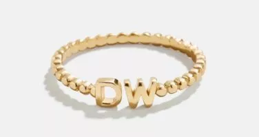 personalized initial rings | Thorcoupons