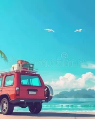 summer-car-trip-sea-beach-vacati